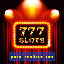para realizar um bingo beneficente